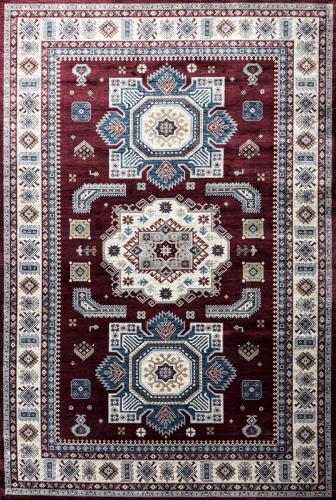 Классический Ковер Gabbeh 6474A Burgundy / Burgundy — купить в Красноярске с доставкой по России | Grand Carpets
