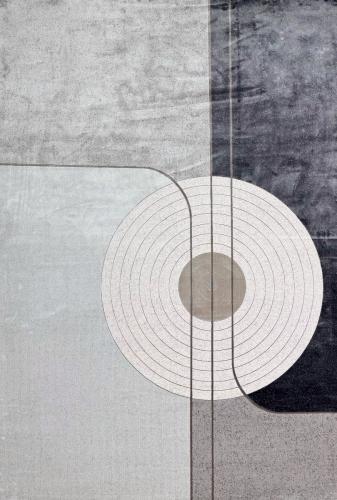 Абстрактный Ковер Noble J2086A Gray — купить в Красноярске с доставкой по России | Grand Carpets