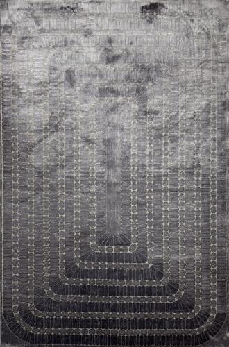 Абстрактный Ковер Noble J1054A Gray — купить в Красноярске с доставкой по России | Grand Carpets