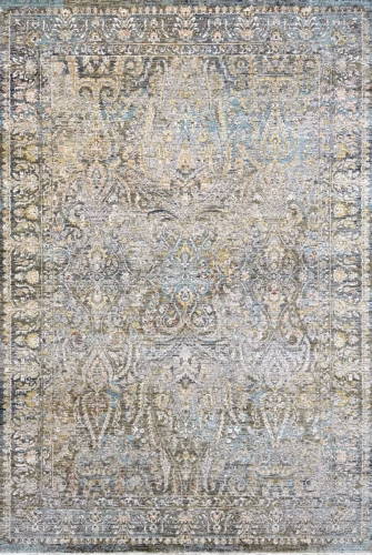 Винтажный Ковер Image MN72B Dark Grey / Blue — купить в Красноярске с доставкой по России | Grand Carpets