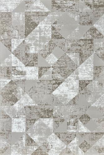Ковёр с геометрическим рисунком Ковер Asteria 1459A Beige / White — купить в Красноярске с доставкой по России | Grand Carpets