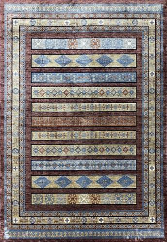 Классический Ковер Gabbeh 5172A Terra / Burgundy — купить в Красноярске с доставкой по России | Grand Carpets