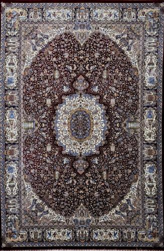Классический Ковер Qum Original 206 Vinious — купить в Красноярске с доставкой по России | Grand Carpets