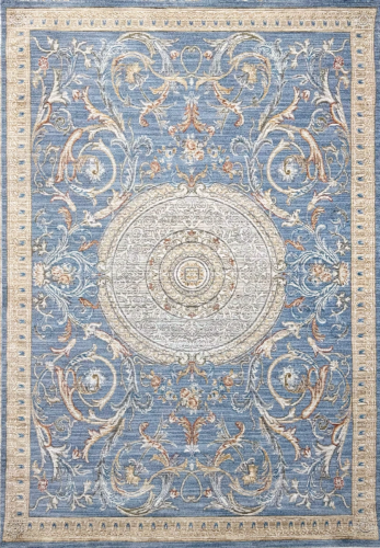 Классический Ковер Versailles 40931A Blue / Beige — купить в Красноярске с доставкой по России | Grand Carpets