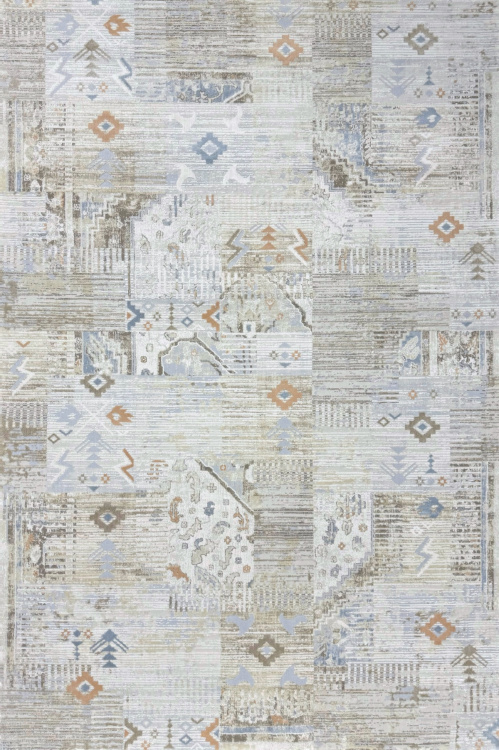 Ковер Positive G123AB Beige / Blue современная классика — купить в Красноярске с доставкой по России | Grand Carpets
