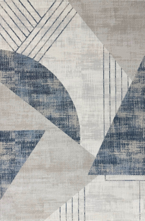 Современный Ковер Style 2888A Mavi / Gri — купить в Красноярске с доставкой по России | Grand Carpets