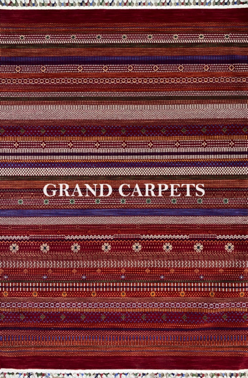Этнический Ковер Gordes 7200 Bordo — купить в Красноярске с доставкой по России | Grand Carpets
