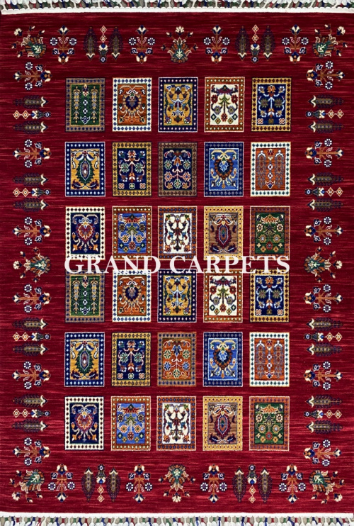 Классический Ковер Gordes 7196 Bordo — купить в Красноярске с доставкой по России | Grand Carpets