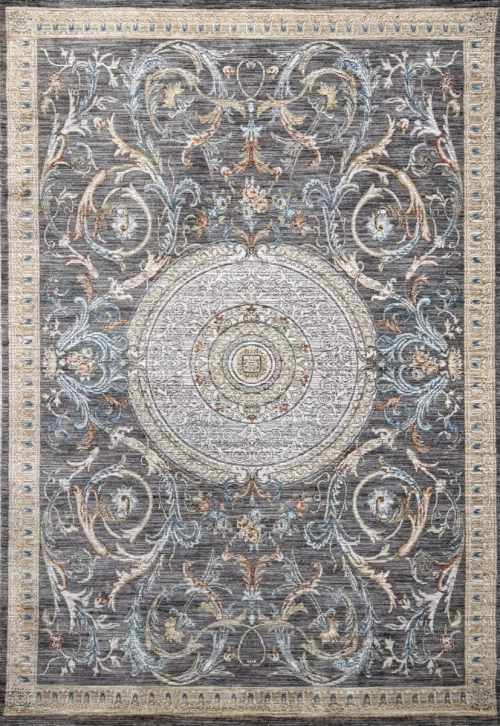 Классический Ковер Versailles 40931A Anthracite / Beige — купить в Красноярске с доставкой по России | Grand Carpets
