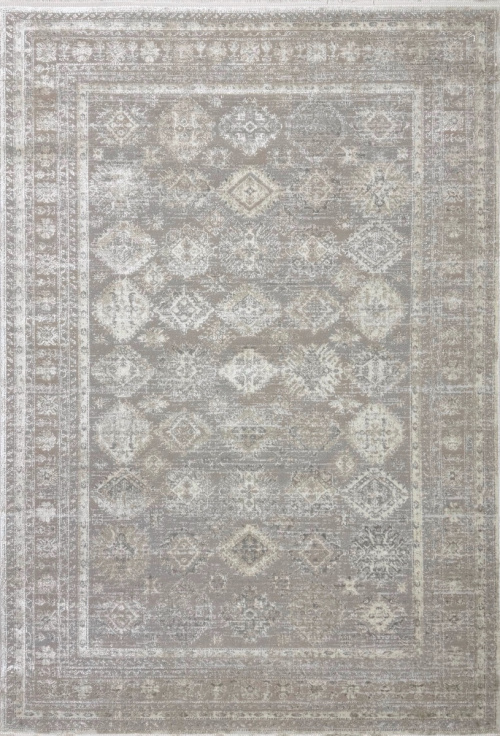 Классический Ковер Memory 00194B Gray / Cream — купить в Красноярске с доставкой по России | Grand Carpets