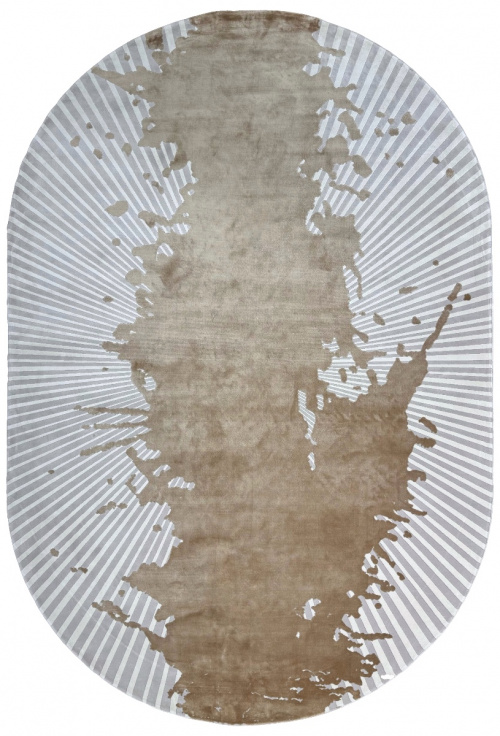 Абстрактный Ковер Silhouette Y410 Gray — купить в Красноярске с доставкой по России | Grand Carpets