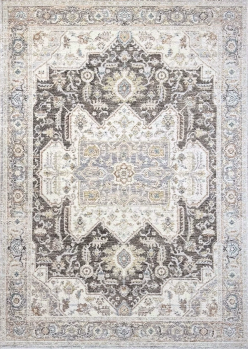 Классический Ковер Wool S J414AD Brown / Cream — купить в Красноярске с доставкой по России | Grand Carpets