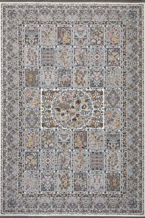 Классический Ковер Bihar Baharestan Gray — купить в Красноярске с доставкой по России | Grand Carpets