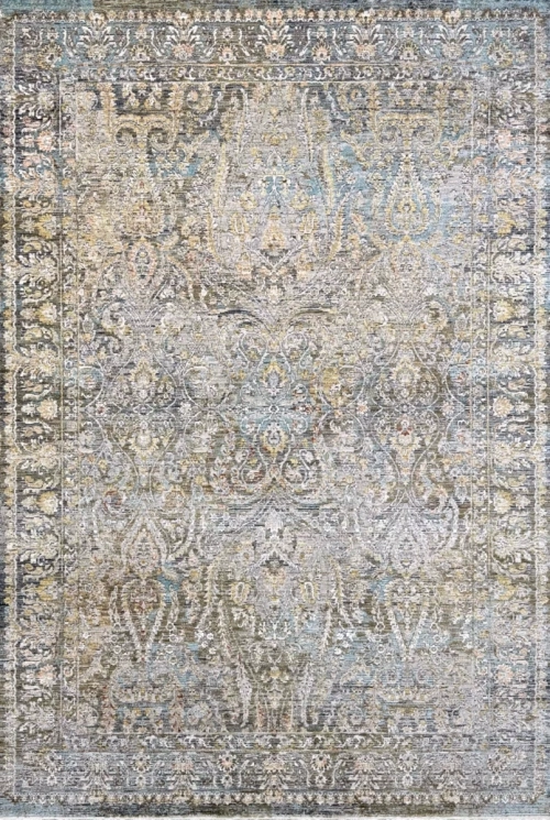 Винтажный Ковер Image MN72B Dark Grey / Blue — купить в Красноярске с доставкой по России | Grand Carpets