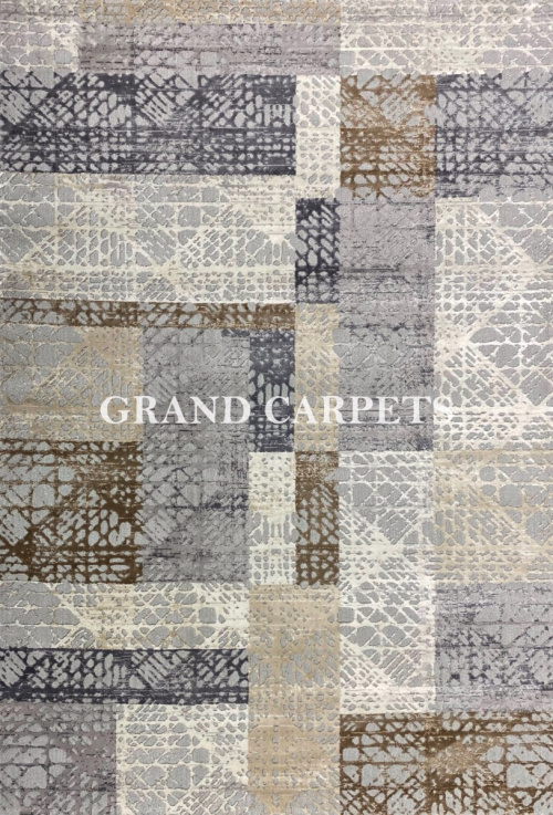 Современный Ковер Larimar 22051A Grey / Cream — купить в Красноярске с доставкой по России | Grand Carpets