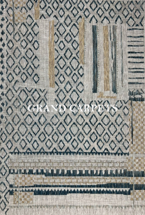 Абстрактный Ковер Prisma JP48A Gray — купить в Красноярске с доставкой по России | Grand Carpets