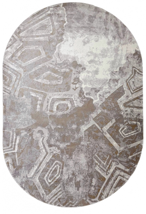 Абстрактный Ковер Silhouette Y244 Beige / Gold — купить в Красноярске с доставкой по России | Grand Carpets