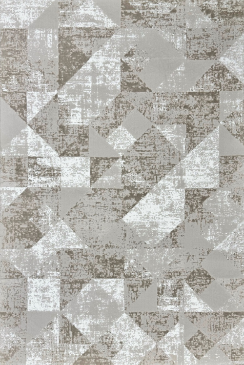 Ковёр с геометрическим рисунком Ковер Asteria 1459A Beige / White — купить в Красноярске с доставкой по России | Grand Carpets