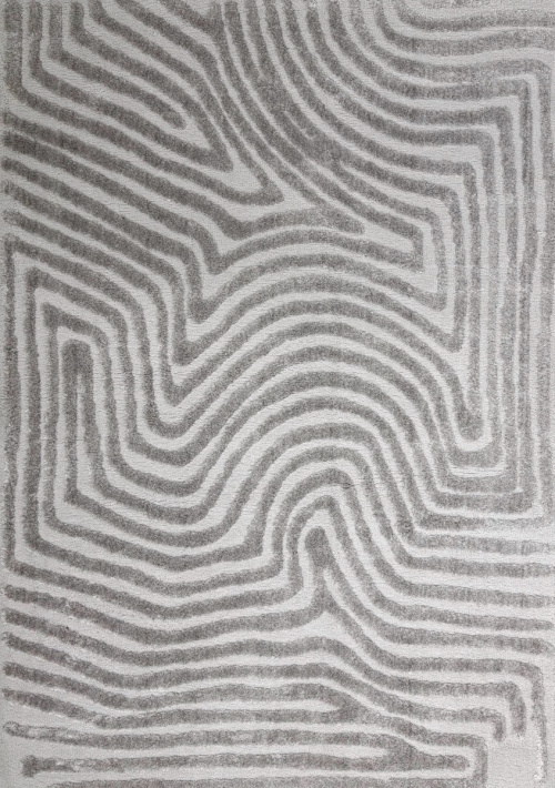 Абстрактный Ковер Linea 34261C Gray / Gray — купить в Красноярске с доставкой по России | Grand Carpets