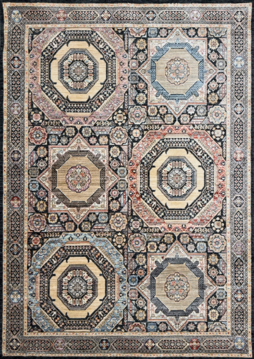Винтажный Ковер Era F553BE Antrasit / Antrasit — купить в Красноярске с доставкой по России | Grand Carpets
