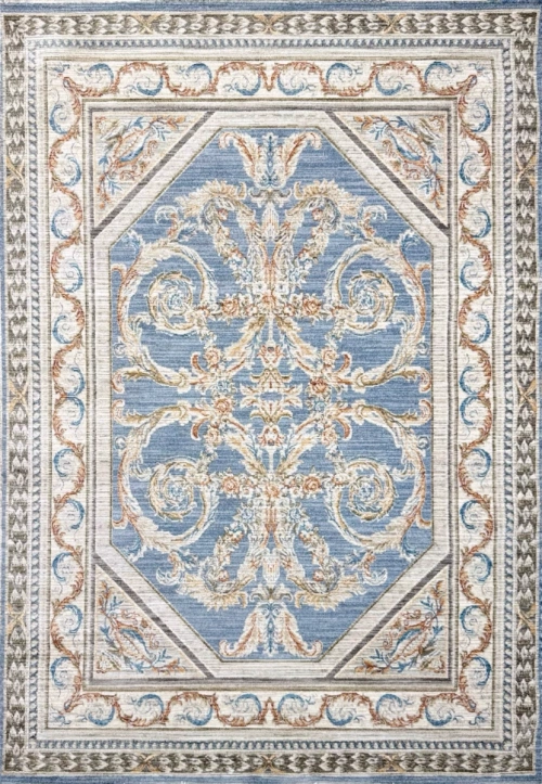 Классический Ковер Versailles 40964A Beige / Blue — купить в Красноярске с доставкой по России | Grand Carpets